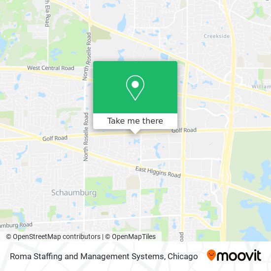 Roma Staffing and Management Systems map