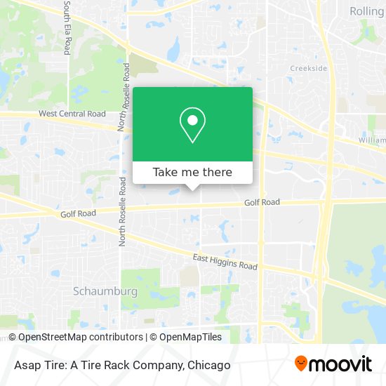 Asap Tire: A Tire Rack Company map