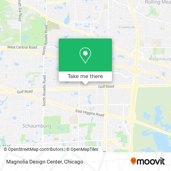 Mapa de Magnolia Design Center
