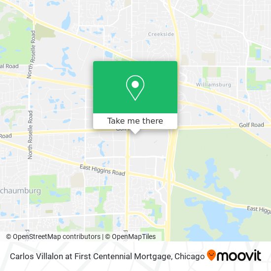 Carlos Villalon at First Centennial Mortgage map