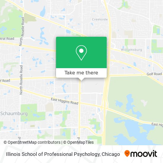 Mapa de Illinois School of Professional Psychology