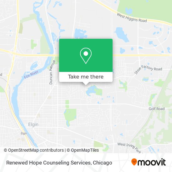 Renewed Hope Counseling Services map