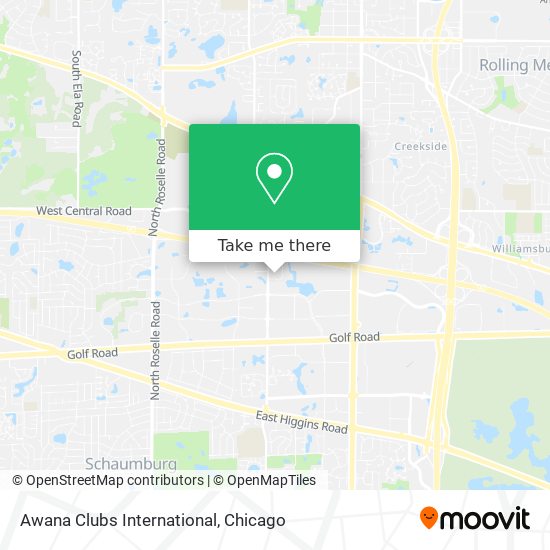 Awana Clubs International map