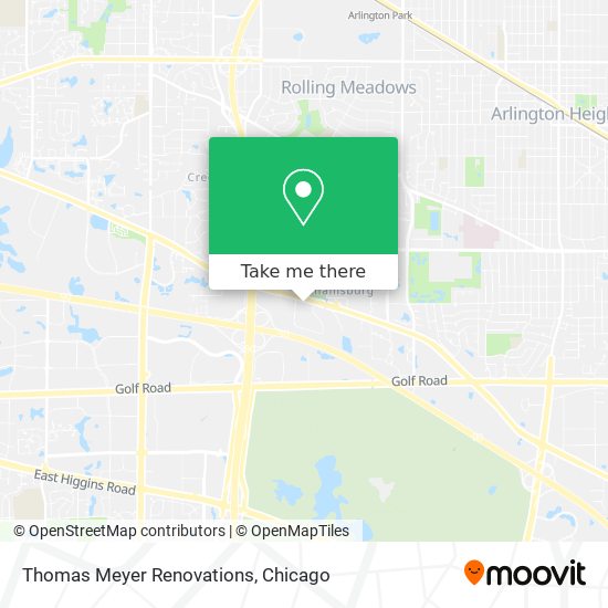 Mapa de Thomas Meyer Renovations