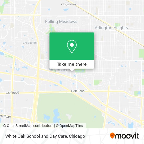 Mapa de White Oak School and Day Care