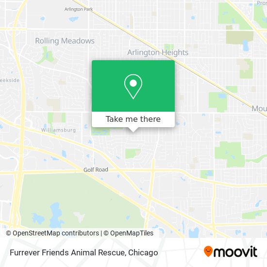 Furrever Friends Animal Rescue map
