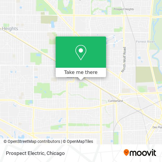 Prospect Electric map