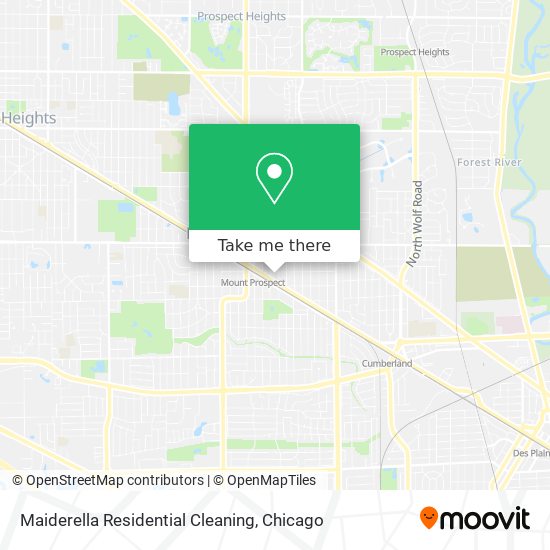 Mapa de Maiderella Residential Cleaning