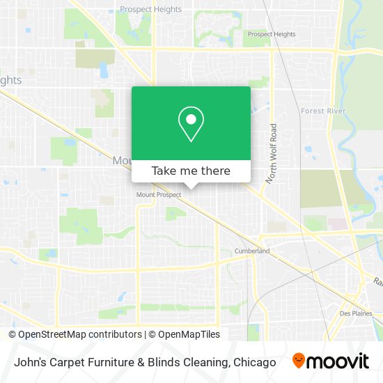 Mapa de John's Carpet Furniture & Blinds Cleaning