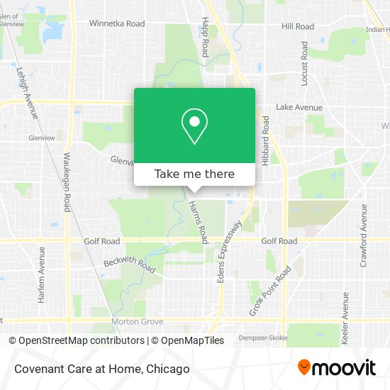 Covenant Care at Home map