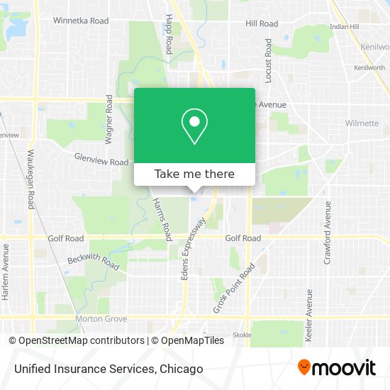 Unified Insurance Services map