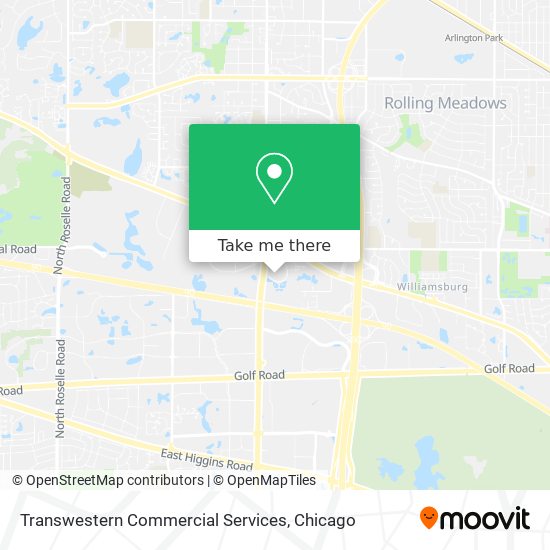 Transwestern Commercial Services map