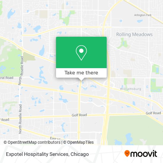 Expotel Hospitality Services map