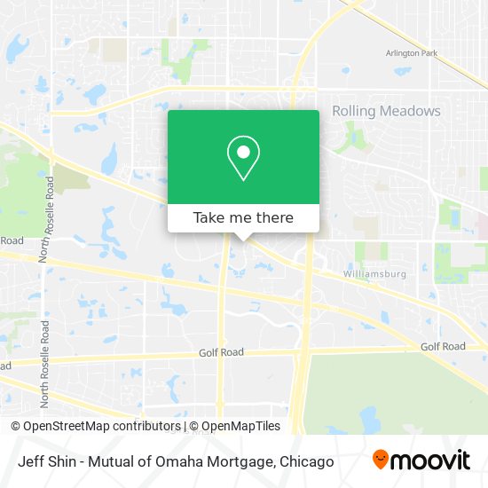 Jeff Shin - Mutual of Omaha Mortgage map