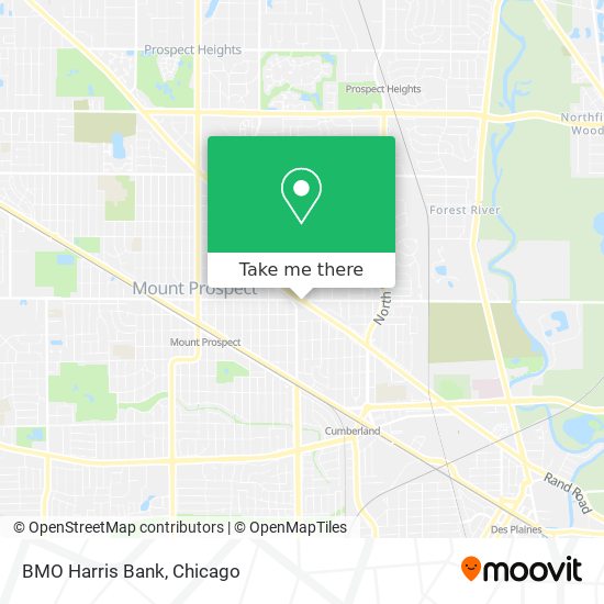 BMO Harris Bank map