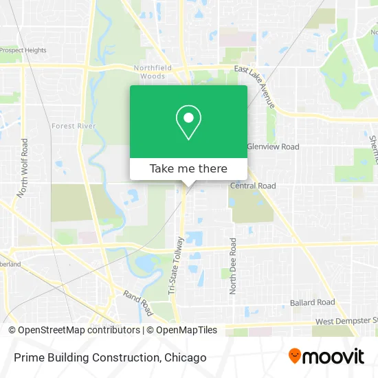 Prime Building Construction map