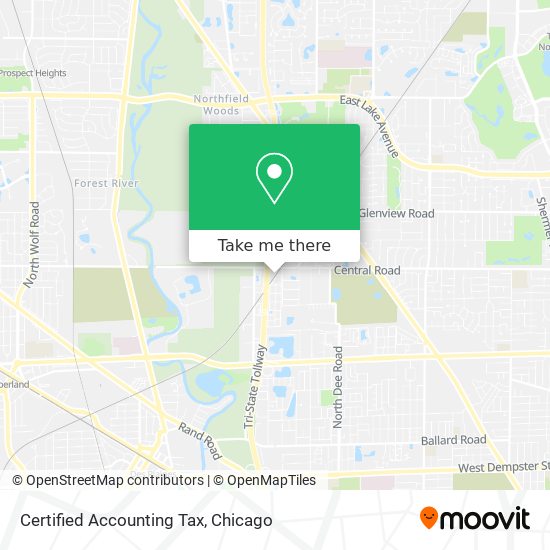 Mapa de Certified Accounting Tax