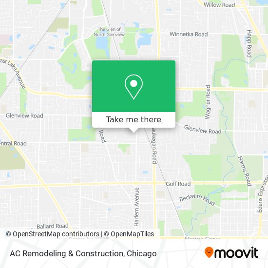 AC Remodeling & Construction map