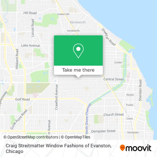 Mapa de Craig Streitmatter Window Fashions of Evanston