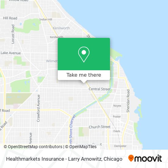 Healthmarkets Insurance - Larry Arnowitz map