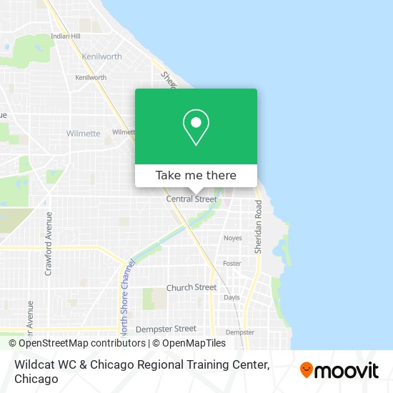 Mapa de Wildcat WC & Chicago Regional Training Center