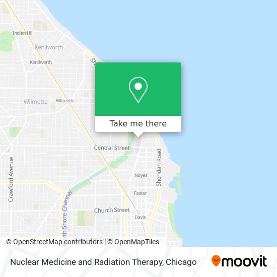 Nuclear Medicine and Radiation Therapy map