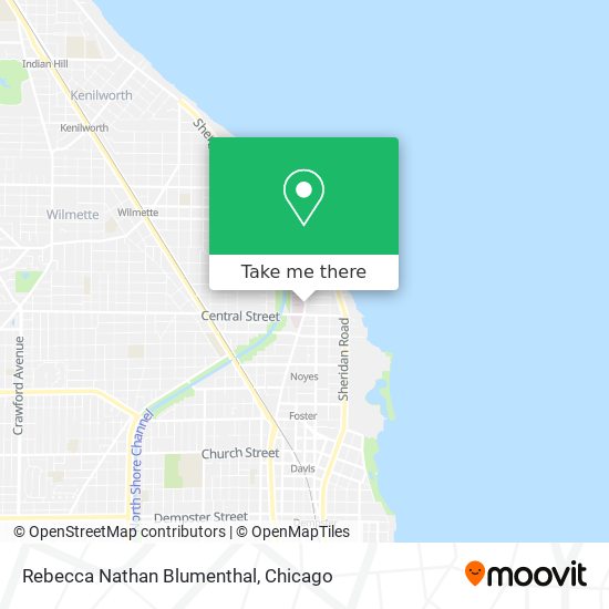Mapa de Rebecca Nathan Blumenthal