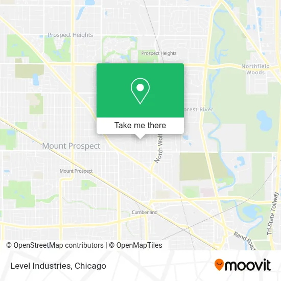 Level Industries map