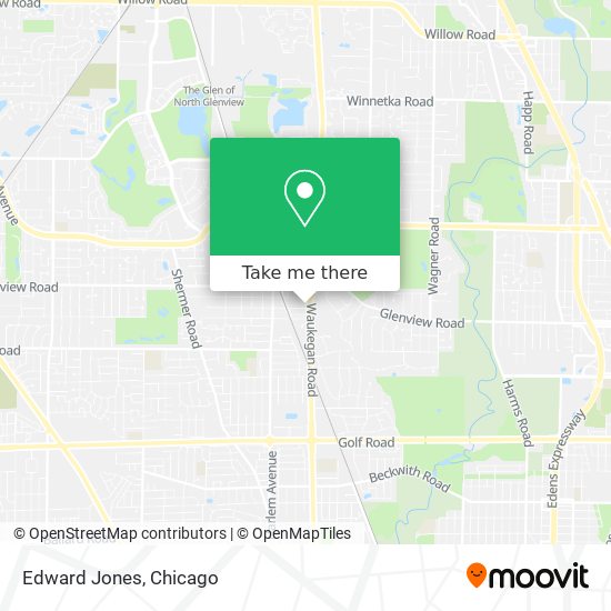 Edward Jones map