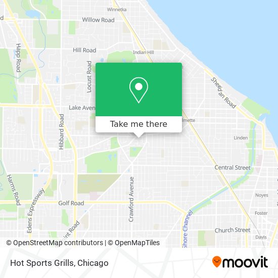 Mapa de Hot Sports Grills