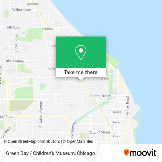 Green Bay / Children's Museum map