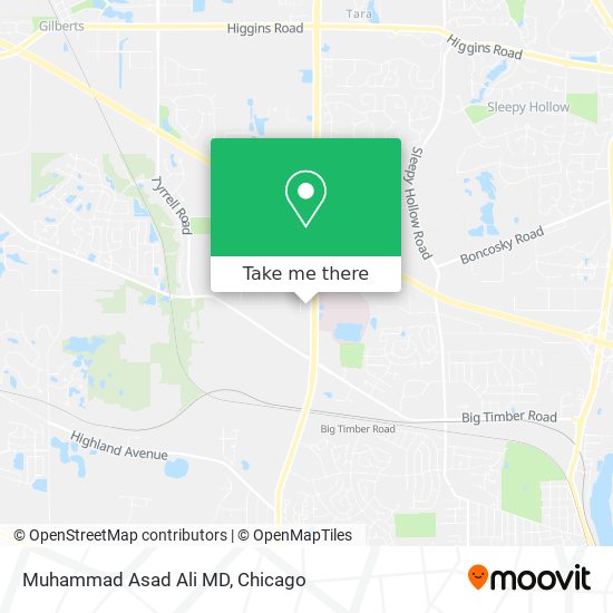 Mapa de Muhammad Asad Ali MD