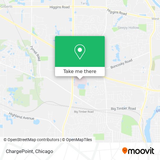 ChargePoint map