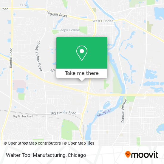 Walter Tool Manufacturing map