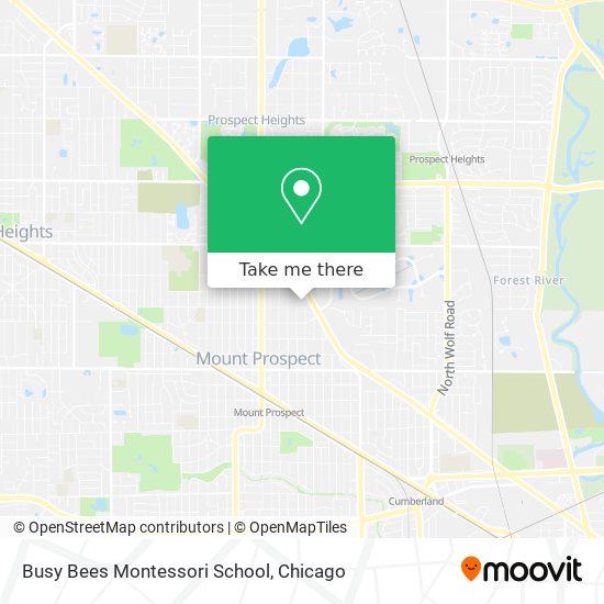 Busy Bees Montessori School map