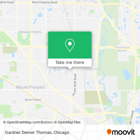 Mapa de Gardner Denver Thomas