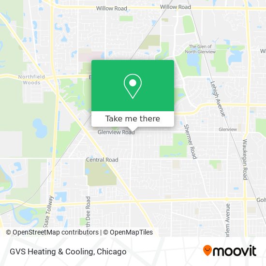 GVS Heating & Cooling map