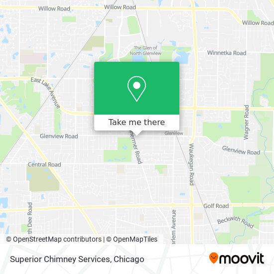 Superior Chimney Services map