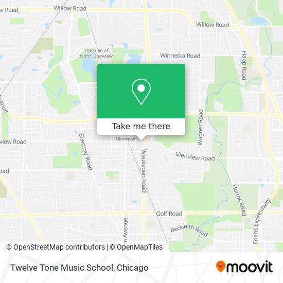 Twelve Tone Music School map