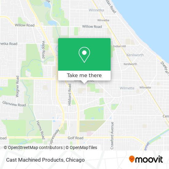 Mapa de Cast Machined Products