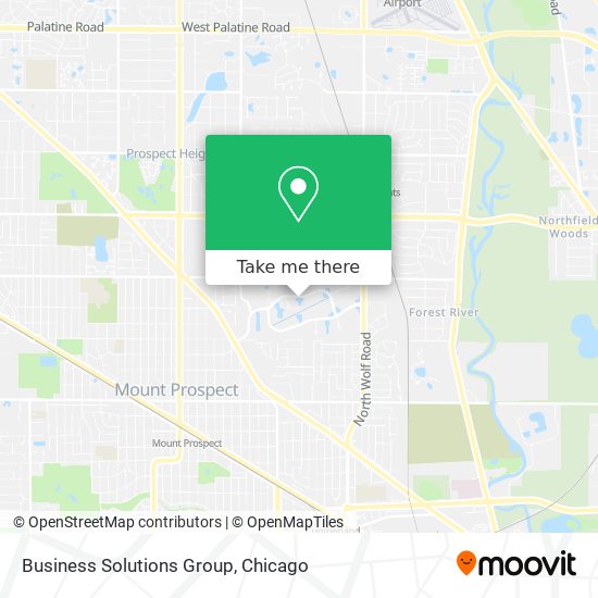 Business Solutions Group map