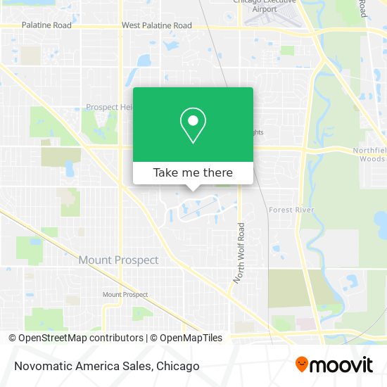 Mapa de Novomatic America Sales