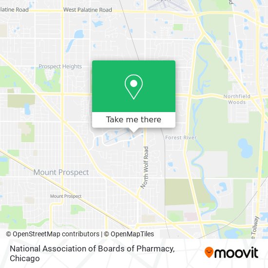 National Association of Boards of Pharmacy map