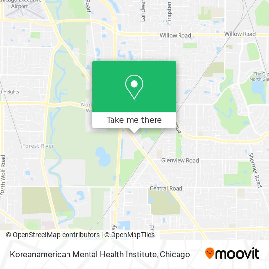 Koreanamerican Mental Health Institute map