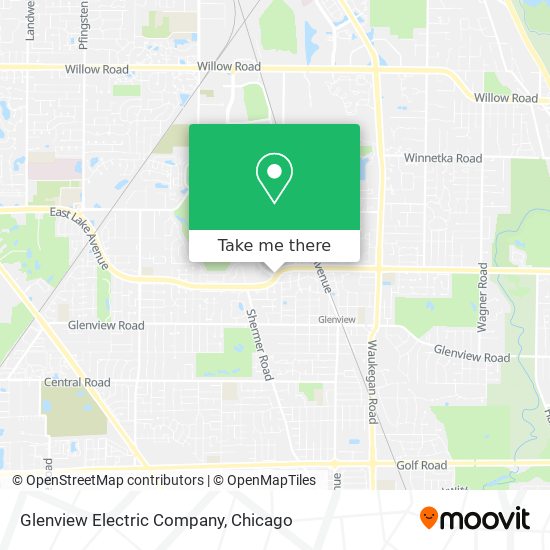 Mapa de Glenview Electric Company
