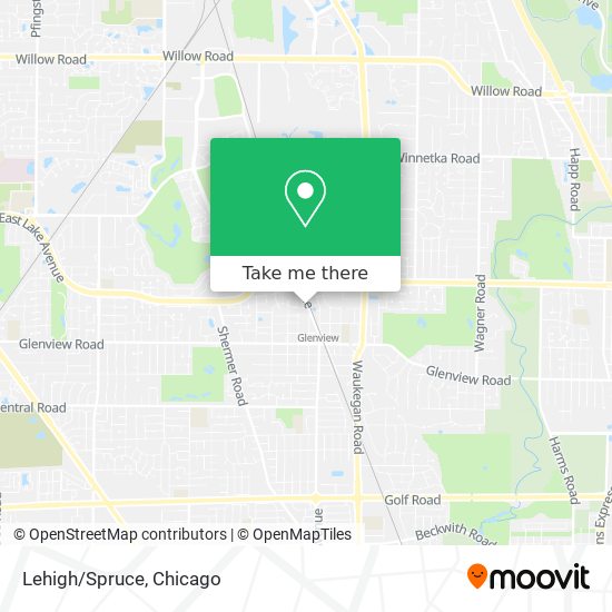 Lehigh/Spruce map