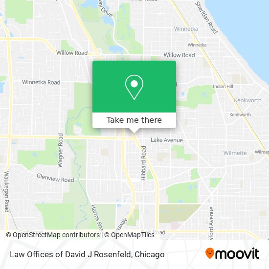 Mapa de Law Offices of David J Rosenfeld