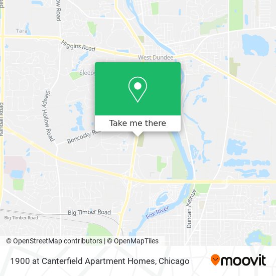 Mapa de 1900 at Canterfield Apartment Homes