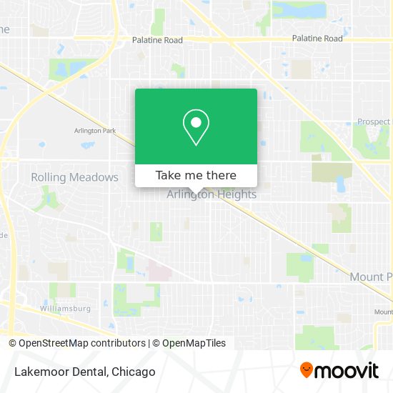 Mapa de Lakemoor Dental