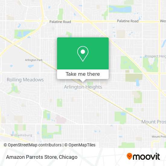 Amazon Parrots Store map